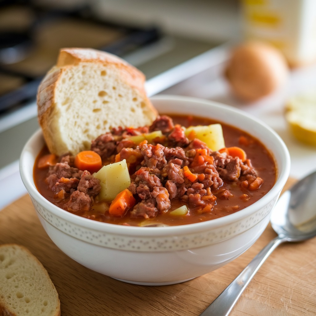 Easy Hamburger Soup